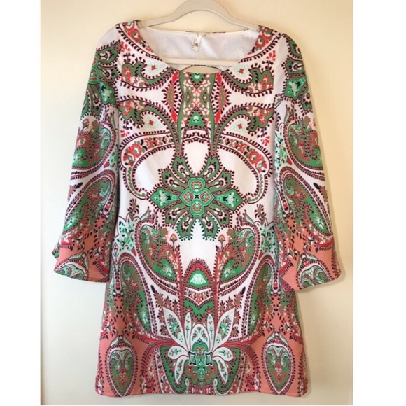 ✨NWOT✨ Multicolor Hippie Boho Dress - Picture 2 of 8